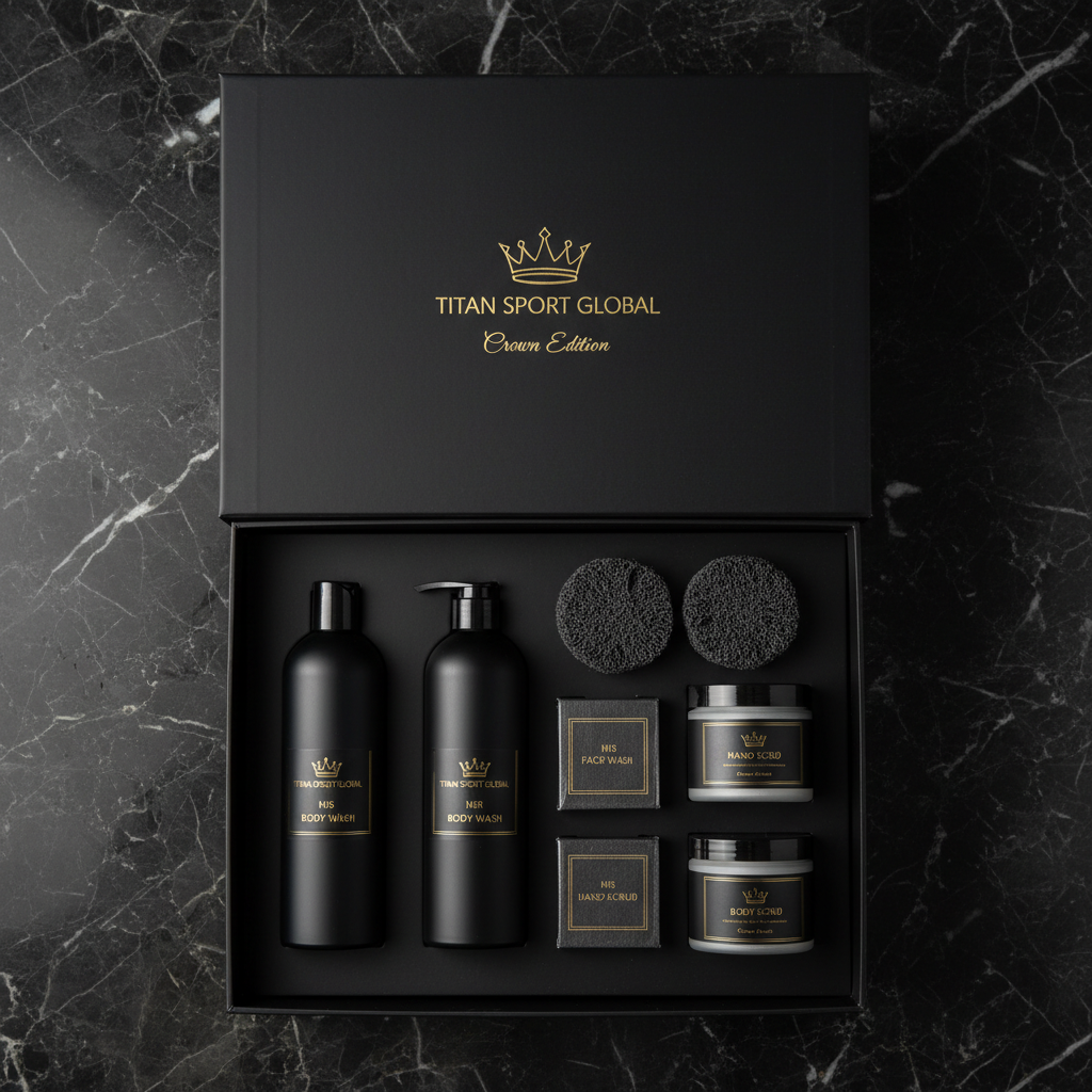 TITAN Crown Edition Ultimate His & Hers Shower Gift Set