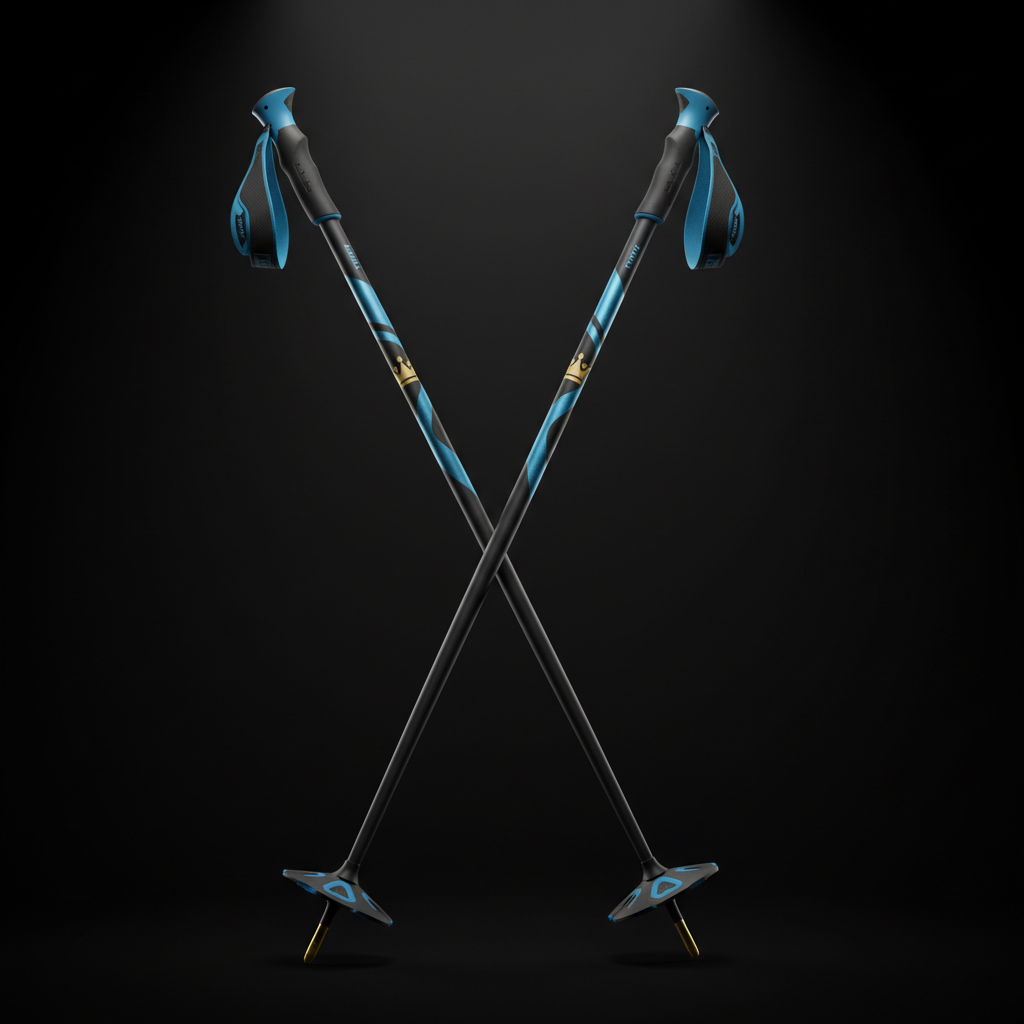 TITAN Off-Grid Nordic Ski Poles — Glacier Crown SWAG
