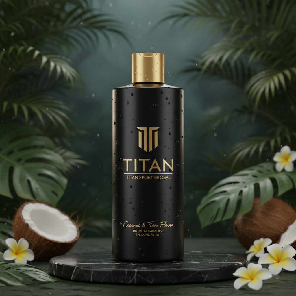 TITAN HER Body Wash Coconut & Tiare Flower