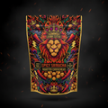TITAN Roasted Chickpea Snack Spicy Sriracha — Crown Edition bold tattoo-style artwork