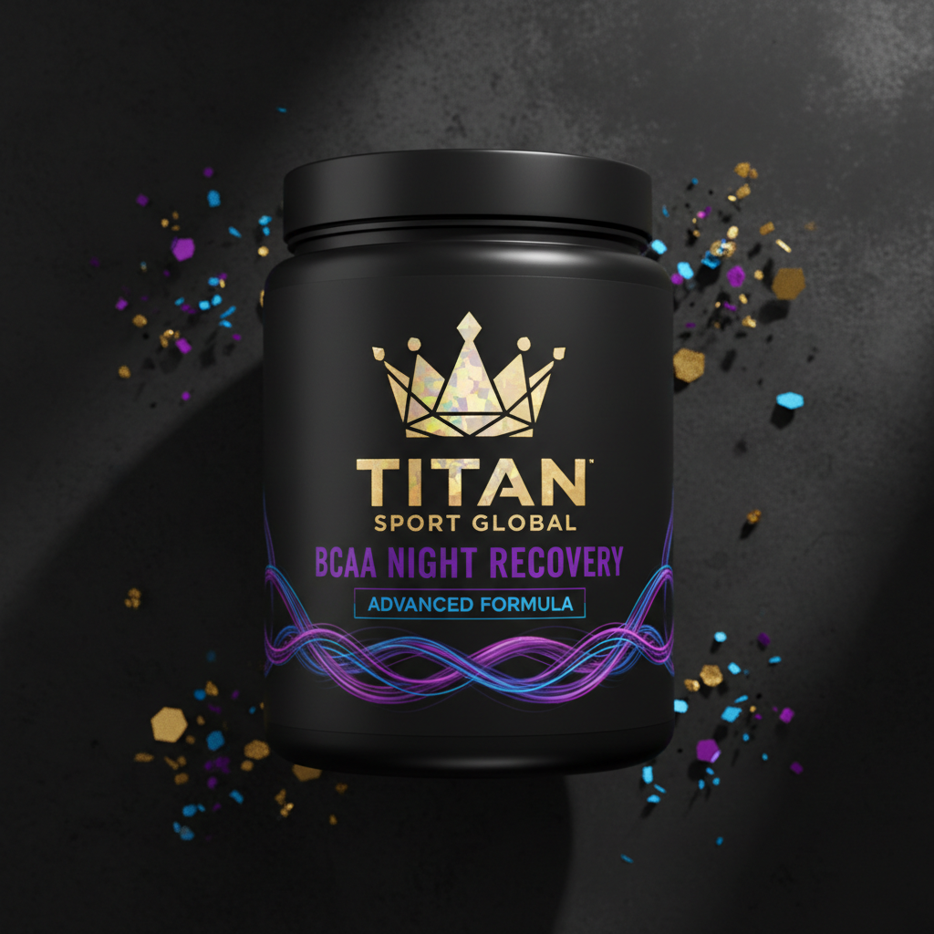 TITAN BCAA Night Recovery Powder Crown Edition