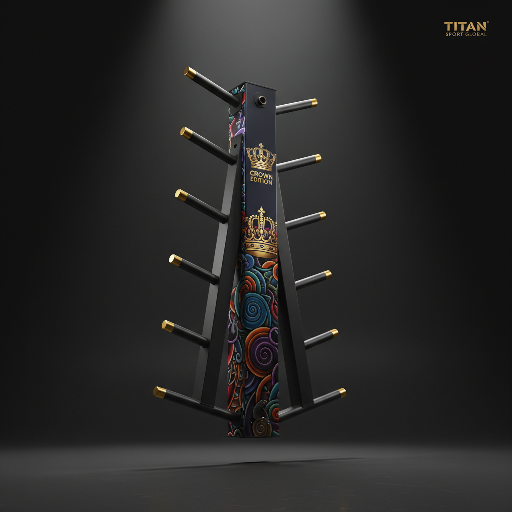 TITAN Crown Edition Weight Plate Storage Tree