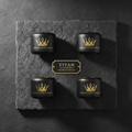 TITAN Crown Edition World's Best Skateboard Bushings Set