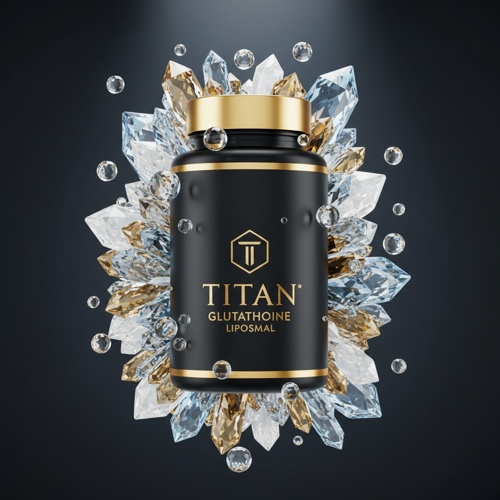 TITAN Glutathione Liposomal - 1000mg Master Antioxidant Detox