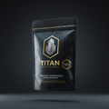 TITAN CreaPure Creatine - Micronized Monohydrate supplement pouch