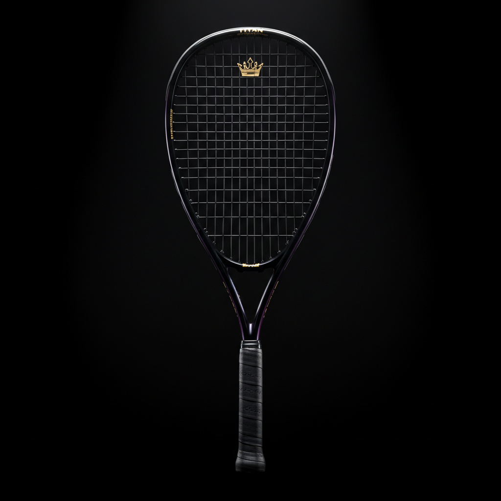 TITAN Off-Grid Squash Racket — Midnight Crown SWAG
