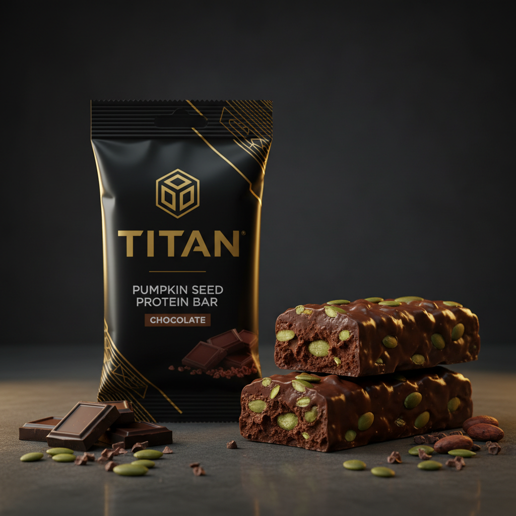 TITAN Pumpkin Seed Protein Bar - Chocolate