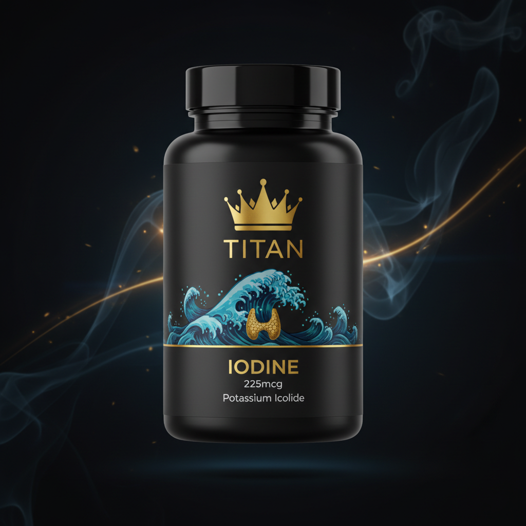 TITAN Iodine — 225mcg Potassium Iodide Thyroid & Metabolism Support