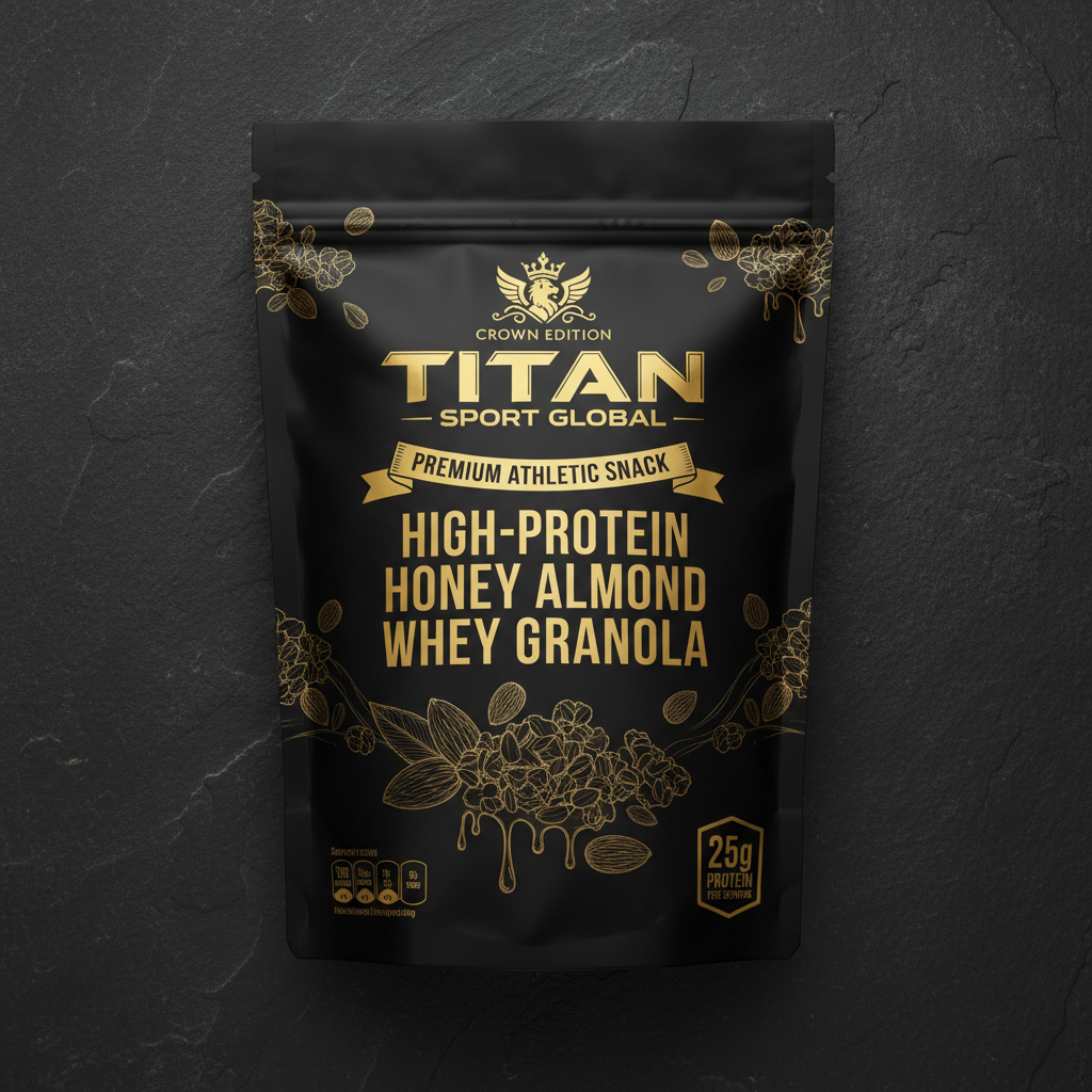 Honey Almond Whey Protein Granola — TITAN SPORT GLOBAL