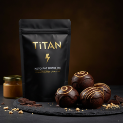 TITAN Keto Fat Bomb Mix – Peanut Butter Chocolate