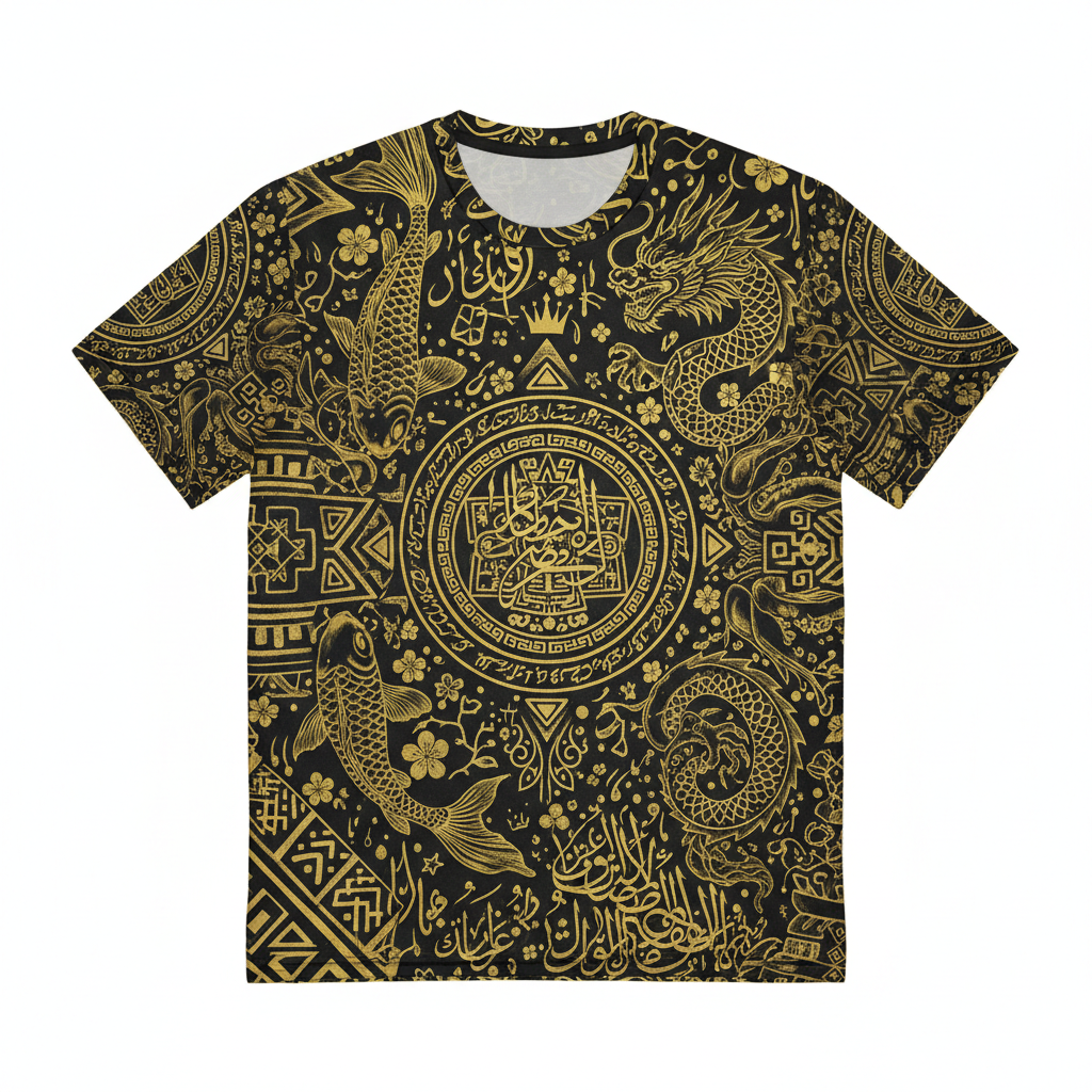 TITAN Crown Edition Men's Global Fusion Art Tee
