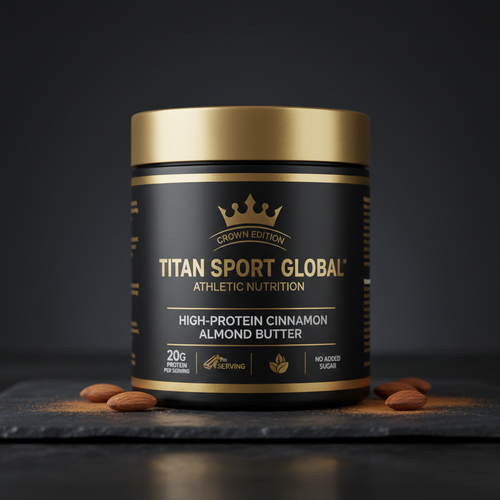 Crown Cinnamon Spice Almond Protein Butter — TITAN SPORT GLOBAL