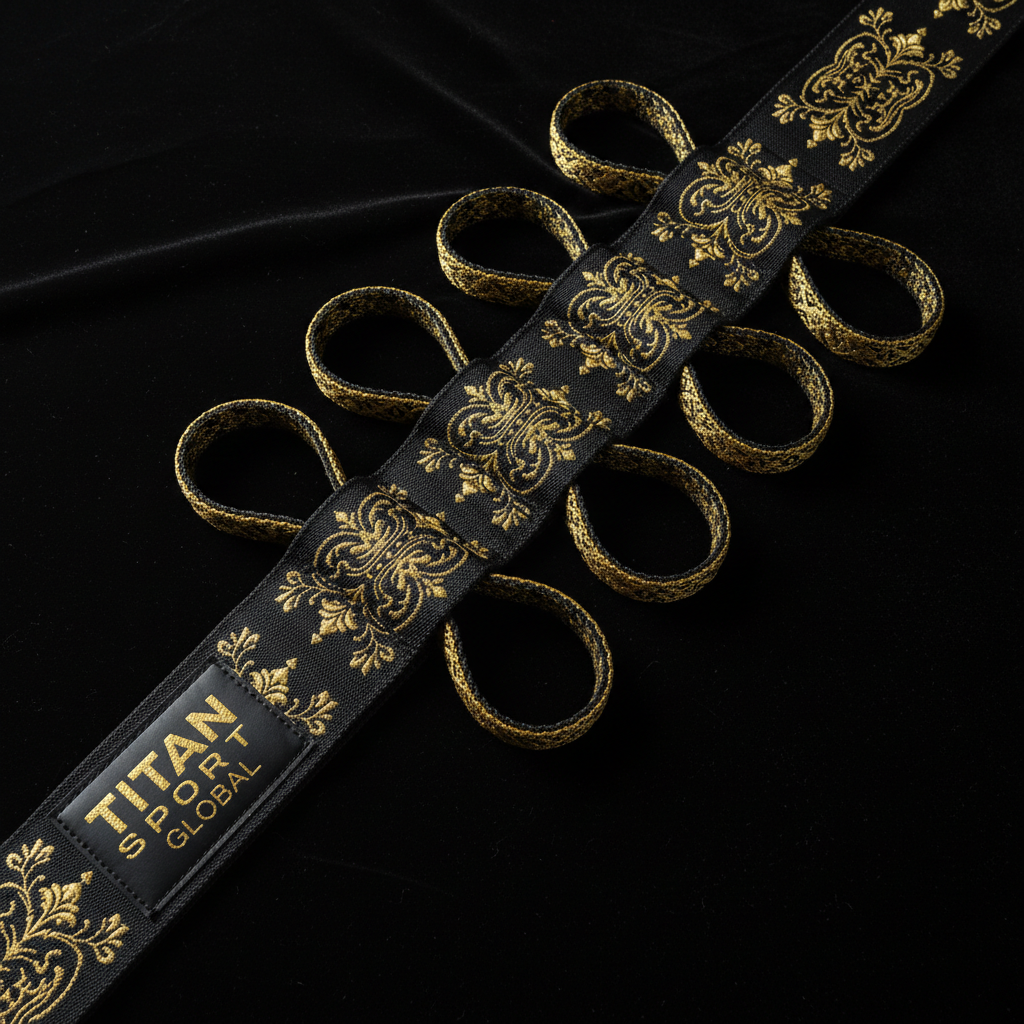 TITAN Golf Stretching Strap Crown Edition