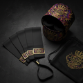TITAN Crown Edition Dragon Resistance Bands Set — Matte Black & Gold