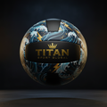 TITAN Volleyball Official Size 5 Indoor Outdoor Composite with 18-Panel Design