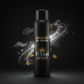 TITAN SPORT GLOBAL athlete dry shampoo aerosol can