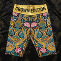 TITAN Crown Edition Tattoo Art Thai Guardian Capri Pants Women's Athletic Bottoms