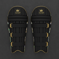TITAN Crown Edition Cricket Wicket Keeping Pads Matte Black Gold