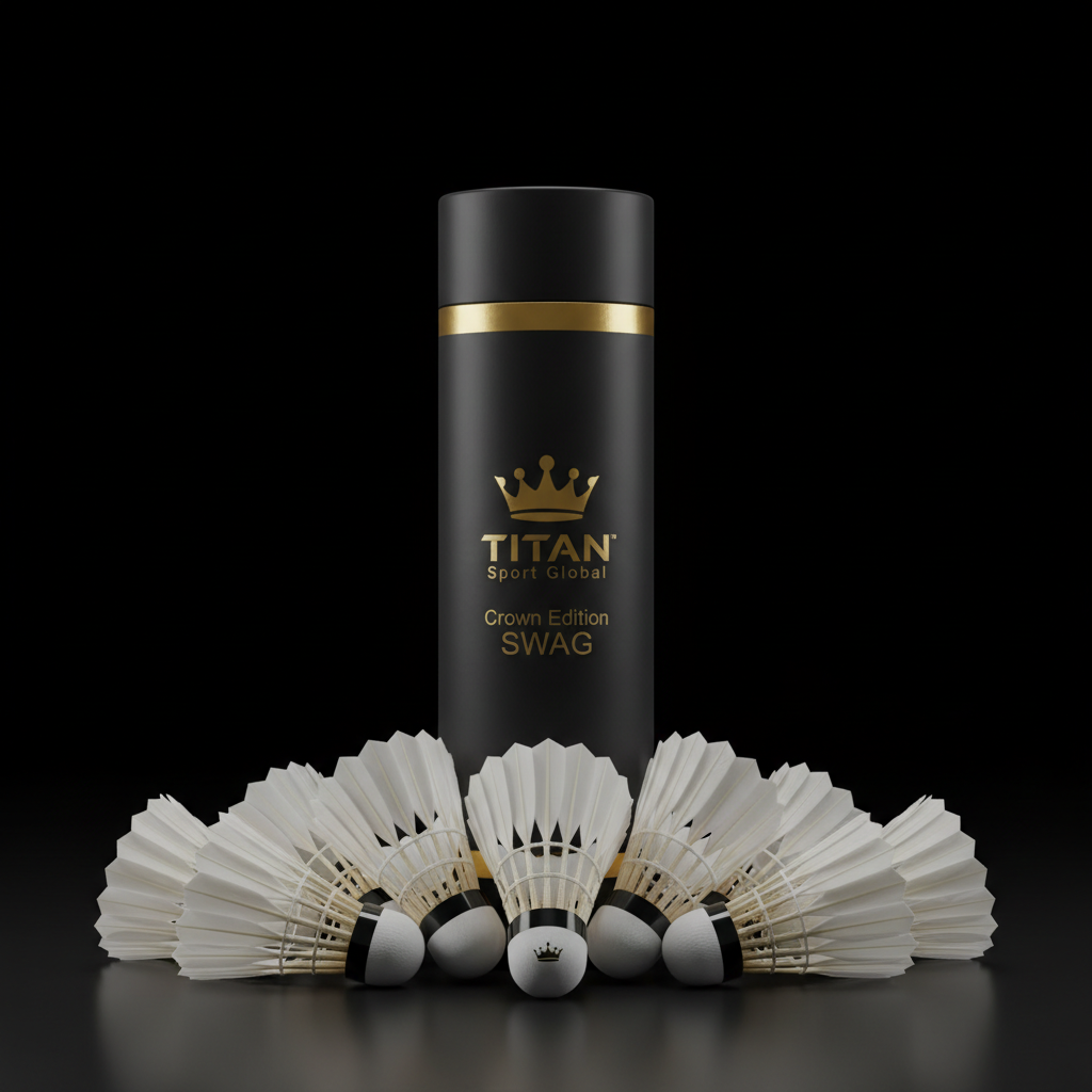 TITAN Off-Grid Shuttlecocks — Gold Crown SWAG