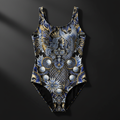 TITAN Women's One-Piece Swimsuit Mermaid Queen Crown Edition