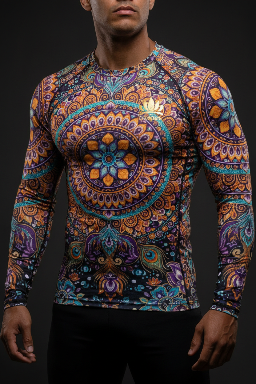 TITAN Men's Sacred Mandala Long Sleeve Rajput Edition