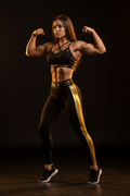 TITAN Women's Black Gold Power Matching Set