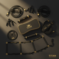 TITAN All-In-One Baseball & Softball Player's Home Gym Kit Crown Edition
