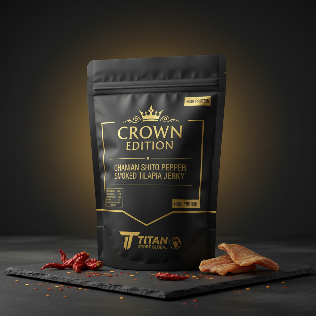 Ghanaian Shito Pepper Smoked Tilapia Jerky — TITAN SPORT GLOBAL