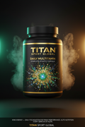 TITAN Daily Multivitamin — Sunburst Elemental 25+ Vitamins Design