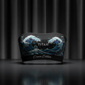 TITAN Crown Edition Women's Sports Bra — Sapphire Wave