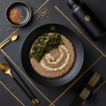 TITAN Nepalese Vegan Dhido Buckwheat Porridge Breakfast Bowl
