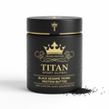 Crown Edition Black Sesame Tahini Protein Butter — matte black Crown Edition jar