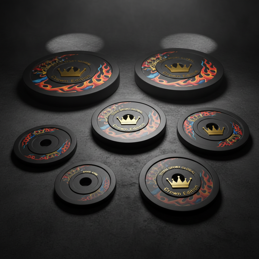 TITAN Crown Edition Olympic Weight Plate Set