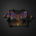 Deeply Rooted Women's Crop Top — TITAN Crown Edition tattoo artwork