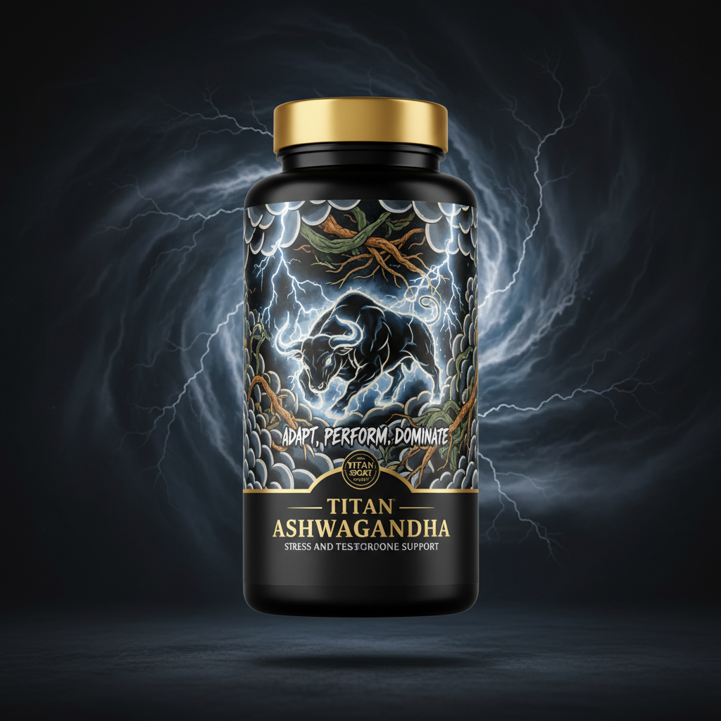 TITAN Ashwagandha - Stress & Testosterone Support