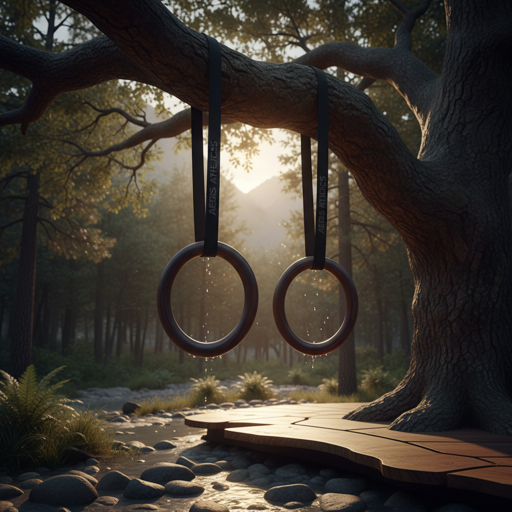 TITAN Off-Grid Gymnastics Rings Crown Edition