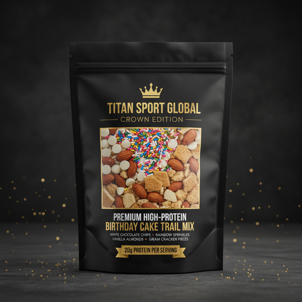 Crown Birthday Cake Protein Trail Mix — TITAN SPORT GLOBAL