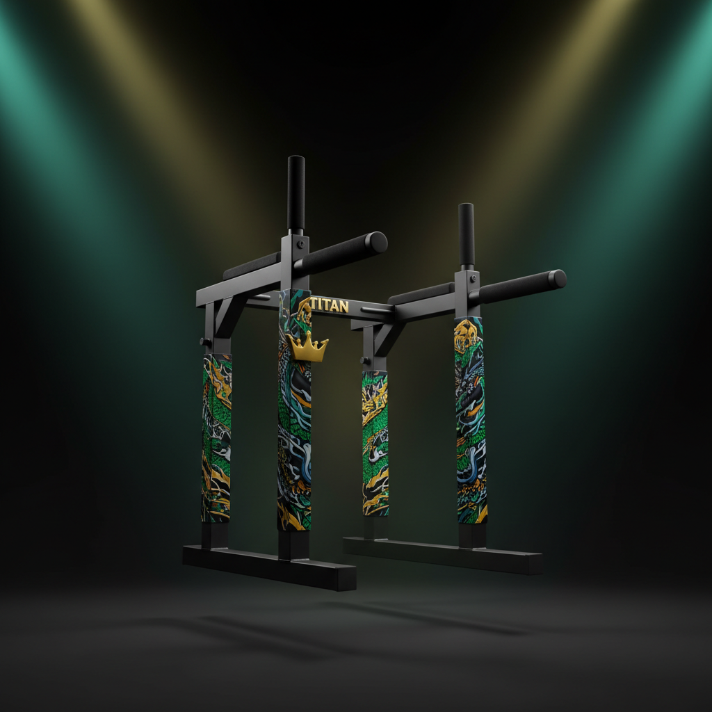 TITAN Dip Station Crown Edition Parallel Bars