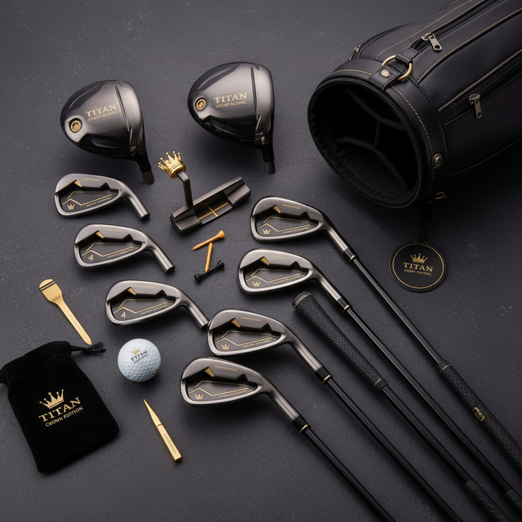 TITAN Crown Edition Golf Club Set