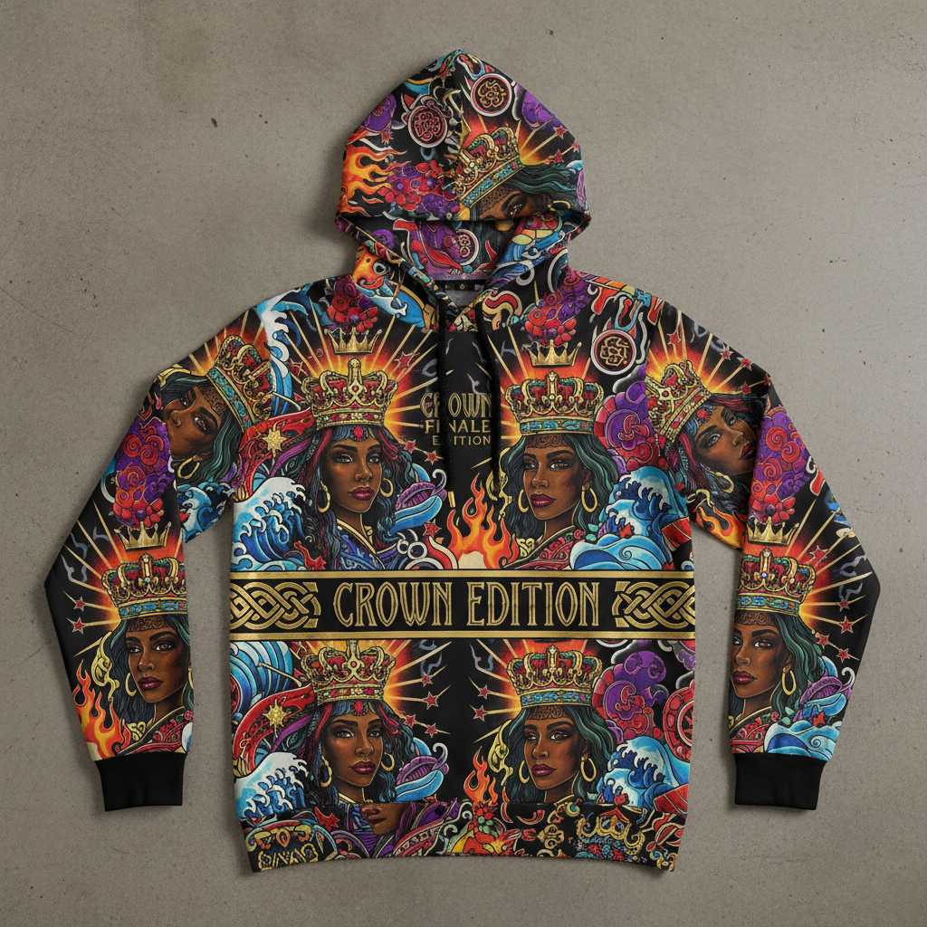 TITAN Plus Unity Crown Hoodie — Inclusive Crown Finale Edition