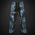 TITAN Men's Thermal Base Layer Pants - Crown Edition tattoo-style artwork