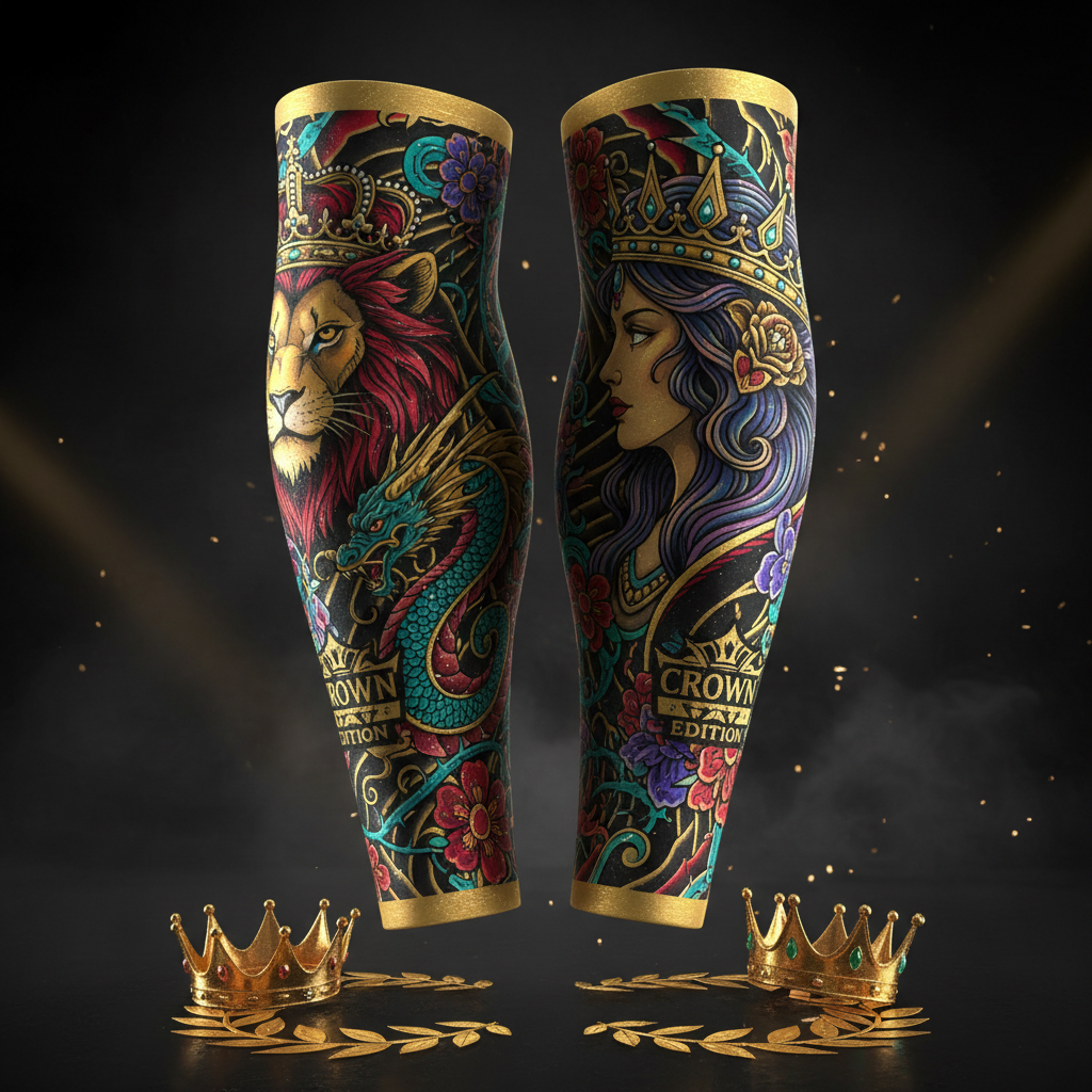 TITAN Compression Calf Sleeves - Performance Pair Crown Edition
