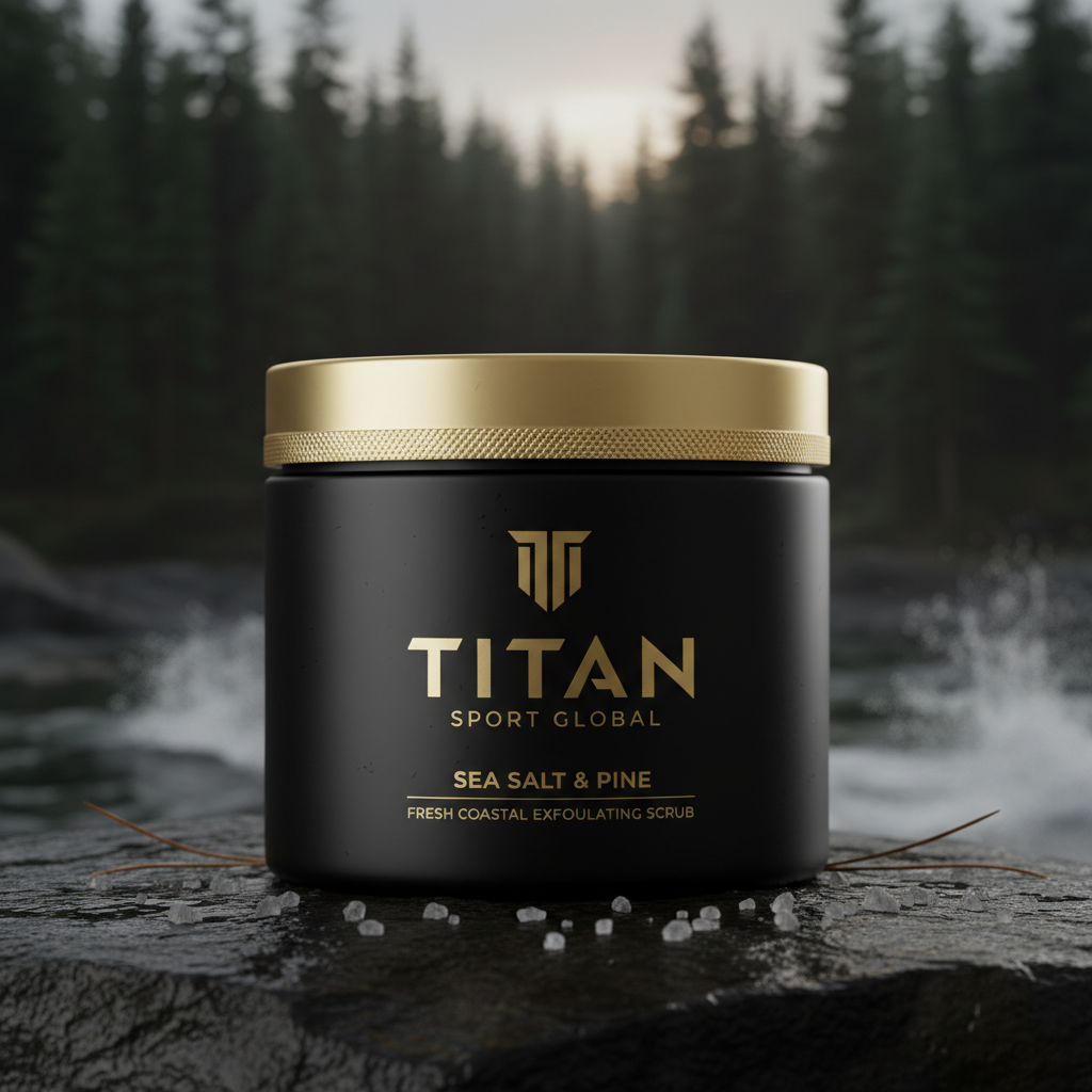 TITAN HIM Body Scrub Sea Salt & Pine