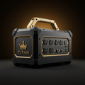 TITAN Off-Grid Portable Power Generator 2000W Black & Gold
