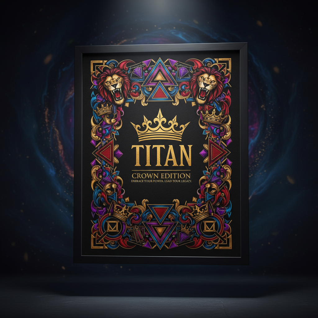 TITAN Motivational Poster - Crown Edition