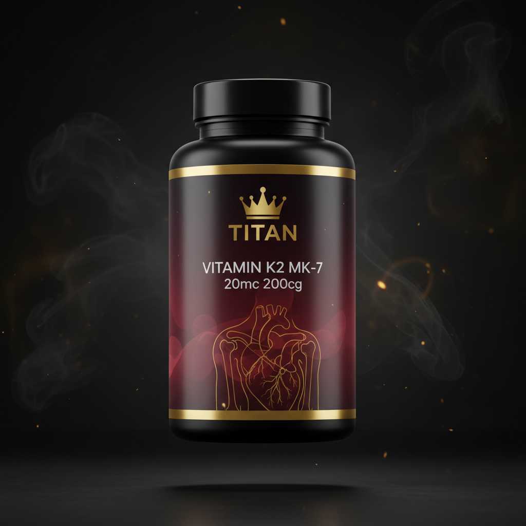 TITAN Vitamin K2 MK-7 — 200mcg Bone & Cardiovascular Health Support