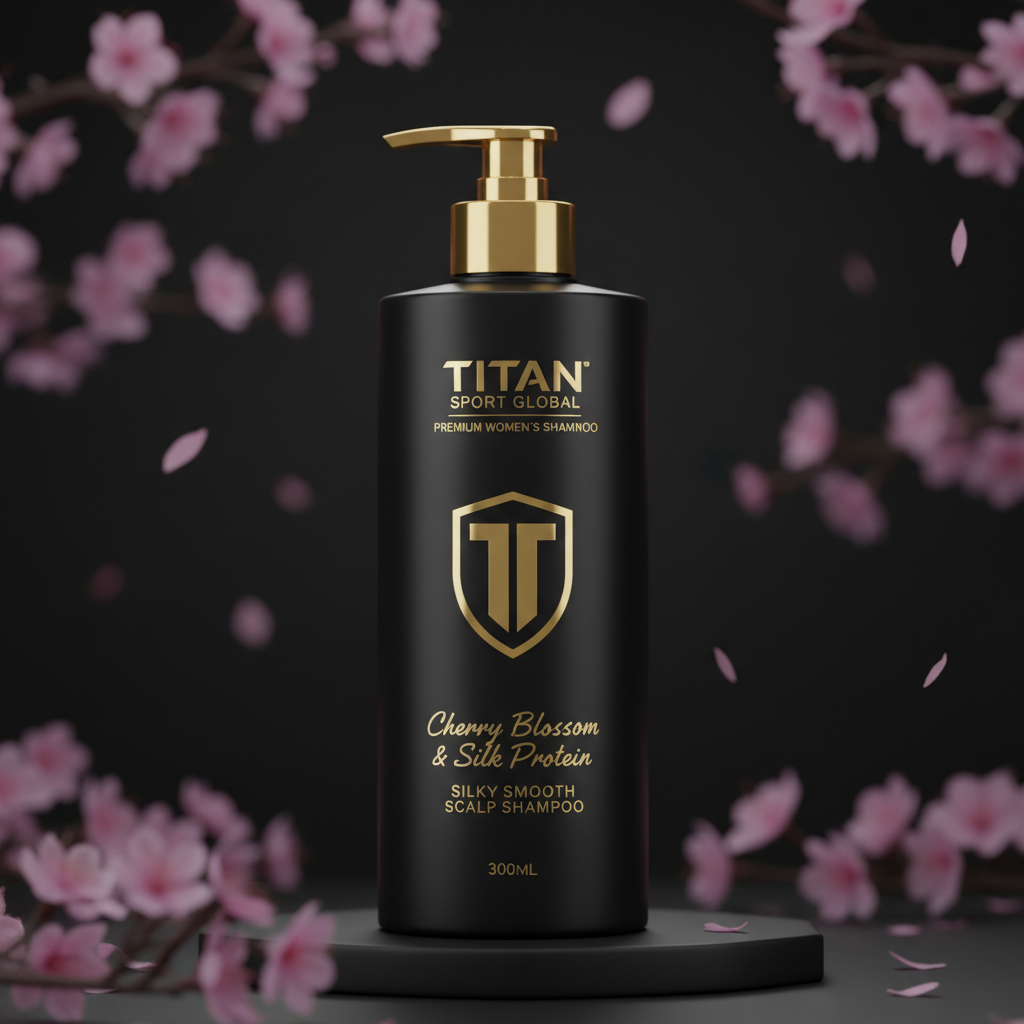 TITAN HER Shampoo Cherry Blossom & Silk Protein