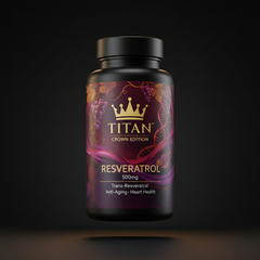 TITAN Resveratrol — 500mg Trans-Resveratrol Anti-Aging & Heart Health