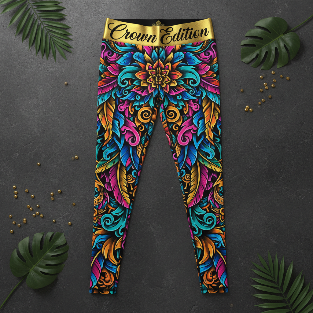 TITAN Women's Brazilian Carnival Goddess Leggings — Rainha Edition