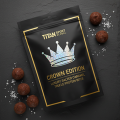 Crown Edition Salted Caramel Truffle Protein Bites — 21g Protein 👑